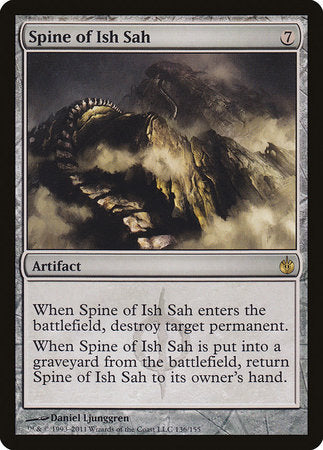 Spine of Ish Sah [Mirrodin Besieged] | Event Horizon Hobbies CA