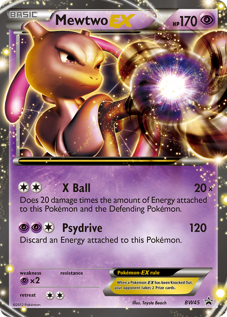 Mewtwo EX (BW45) [Black & White: Black Star Promos] | Event Horizon Hobbies CA