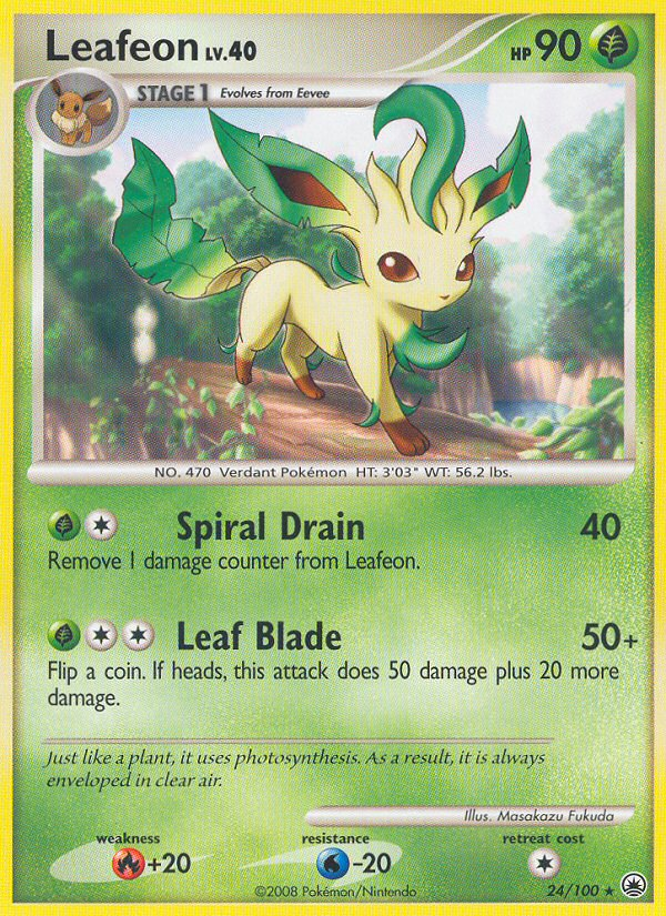 Leafeon (24/100) [Diamond & Pearl: Majestic Dawn] | Event Horizon Hobbies CA