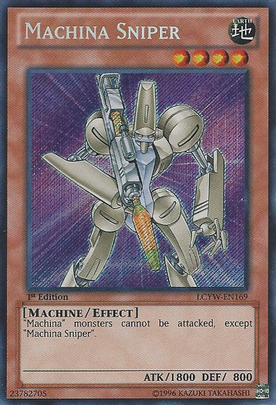 Machina Sniper [LCYW-EN169] Secret Rare | Event Horizon Hobbies CA