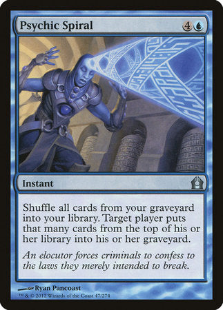 Psychic Spiral [Return to Ravnica] | Event Horizon Hobbies CA