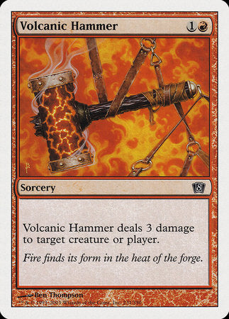 Volcanic Hammer [Eighth Edition] | Event Horizon Hobbies CA