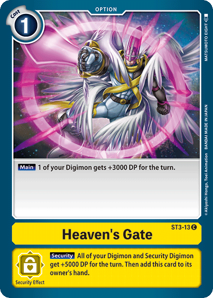 Heaven's Gate [ST3-13] [Starter Deck: Heaven's Yellow] | Event Horizon Hobbies CA