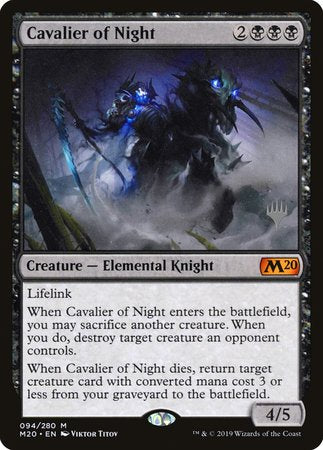 Cavalier of Night [Core Set 2020 Promos] | Event Horizon Hobbies CA