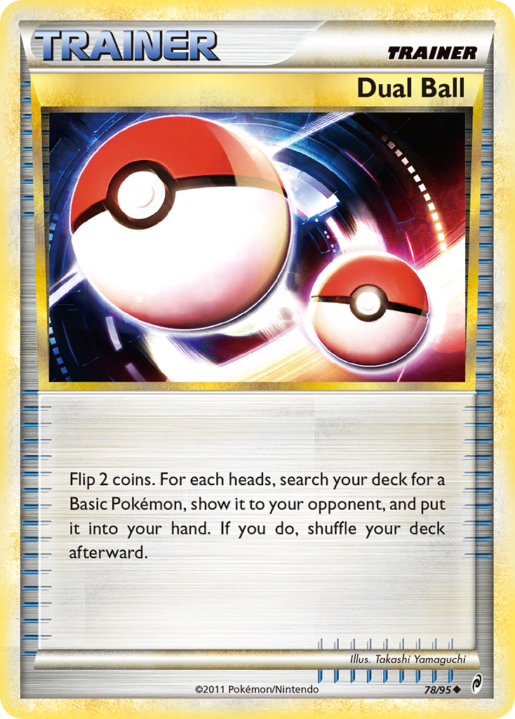 Dual Ball (78/95) [HeartGold & SoulSilver: Call of Legends] | Event Horizon Hobbies CA