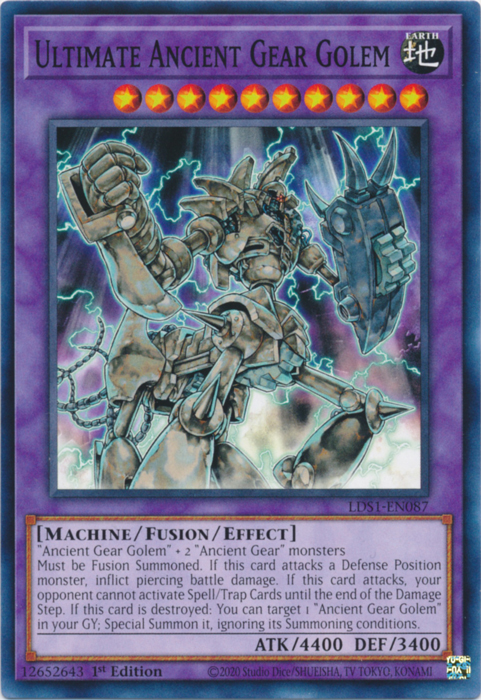 Ultimate Ancient Gear Golem [LDS1-EN087] Common | Event Horizon Hobbies CA