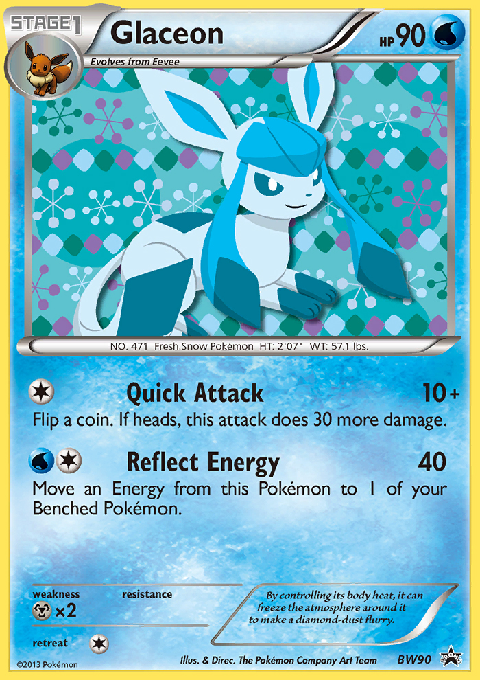 Glaceon (BW90) [Black & White: Black Star Promos] | Event Horizon Hobbies CA