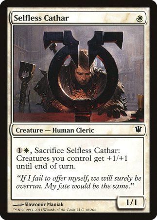 Selfless Cathar [Innistrad] | Event Horizon Hobbies CA