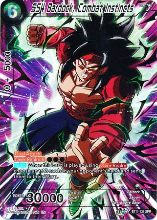 SS4 Bardock, Combat Instincts (SPR) (BT11-131) [Vermilion Bloodline 2nd Edition] | Event Horizon Hobbies CA