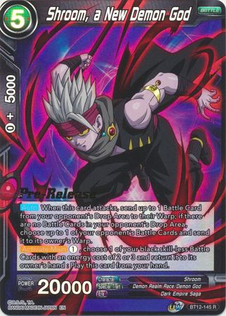 Shroom, a New Demon God (BT12-145) [Vicious Rejuvenation Prerelease Promos] | Event Horizon Hobbies CA