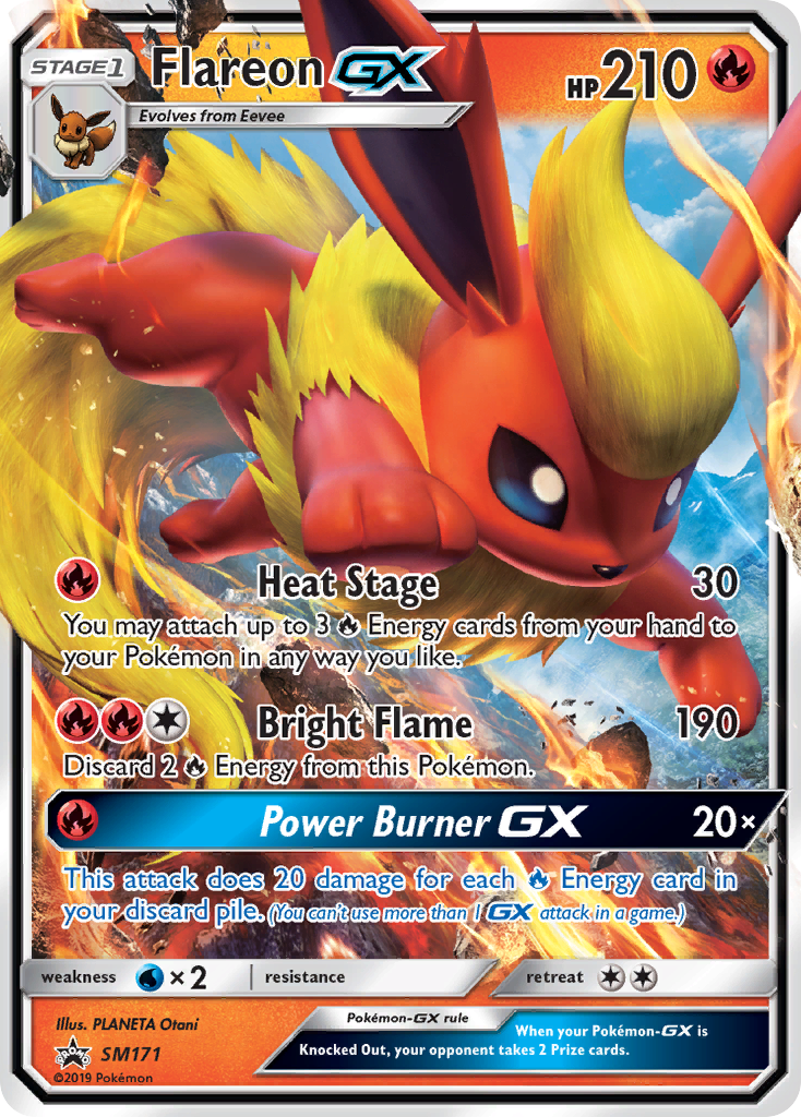 Flareon GX (SM171) [Sun & Moon: Black Star Promos] | Event Horizon Hobbies CA