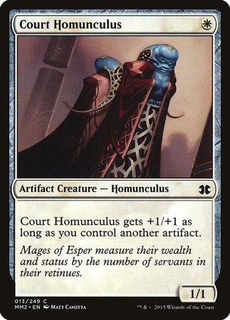 Court Homunculus [Modern Masters 2015] | Event Horizon Hobbies CA