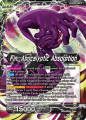 Fin // Fin, Apocalyptic Absorption (BT15-121) [Saiyan Showdown] | Event Horizon Hobbies CA