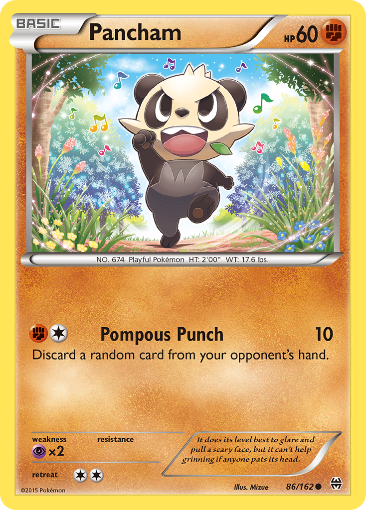 Pancham (86/162) [XY: BREAKthrough] | Event Horizon Hobbies CA