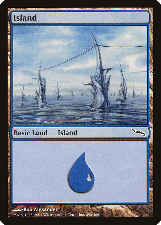 Island (292) [Mirrodin] | Event Horizon Hobbies CA