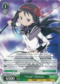 “Usual” Homura (MM/W35-E038 U) [Puella Magi Madoka Magica the Movie -Rebellion-] | Event Horizon Hobbies CA