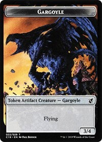 Gargoyle // Egg Double-sided Token [Commander 2019 Tokens] | Event Horizon Hobbies CA