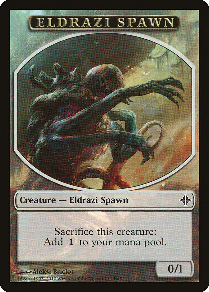 Eldrazi Spawn (1a/5) [Rise of the Eldrazi Tokens] | Event Horizon Hobbies CA