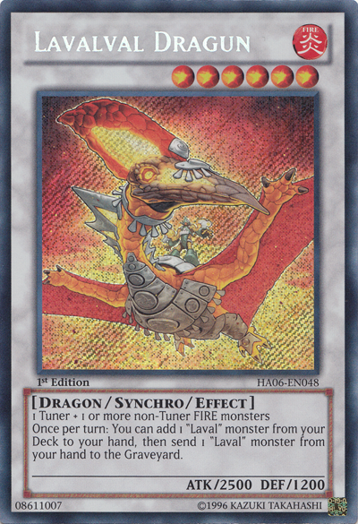 Lavalval Dragun [HA06-EN048] Secret Rare | Event Horizon Hobbies CA