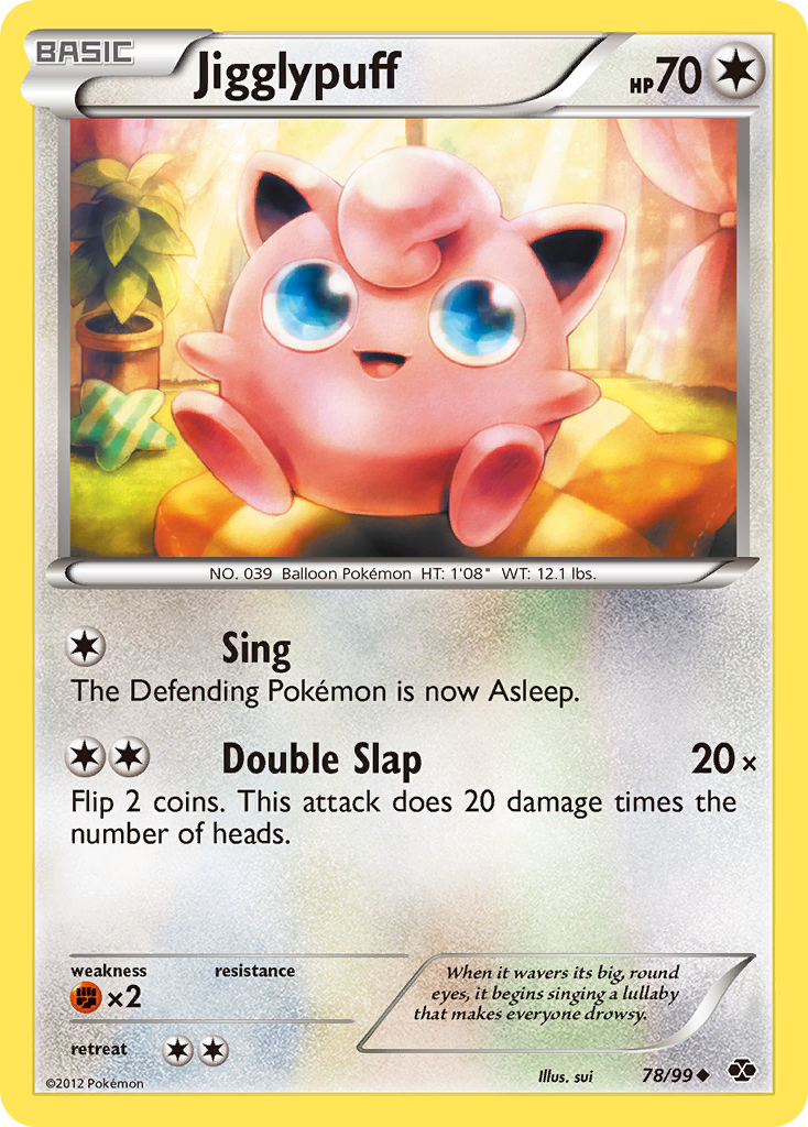 Jigglypuff (78/99) [Black & White: Next Destinies] | Event Horizon Hobbies CA