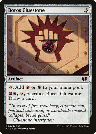 Boros Cluestone [Commander 2015] | Event Horizon Hobbies CA