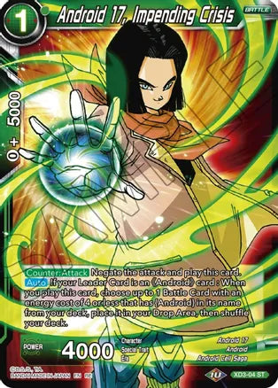 Android 17, Impending Crisis (XD3-04) [Mythic Booster] | Event Horizon Hobbies CA