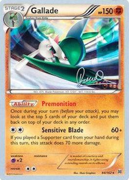 Gallade (84/162) (Infinite Force - Diego Cassiraga) [World Championships 2017] | Event Horizon Hobbies CA