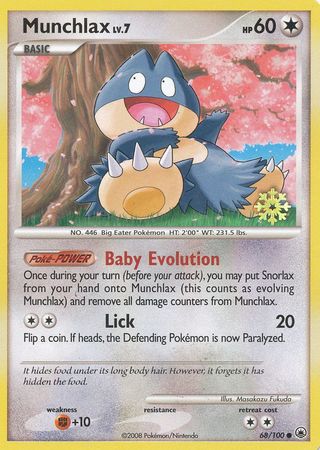 Munchlax (68/100) [Countdown Calendar Promos] | Event Horizon Hobbies CA