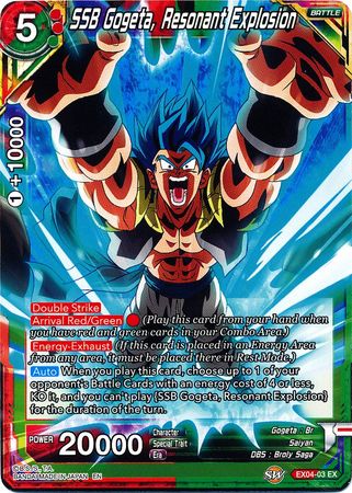 SSB Gogeta, Resonant Explosion (EX04-03) [Unity of Saiyans] | Event Horizon Hobbies CA