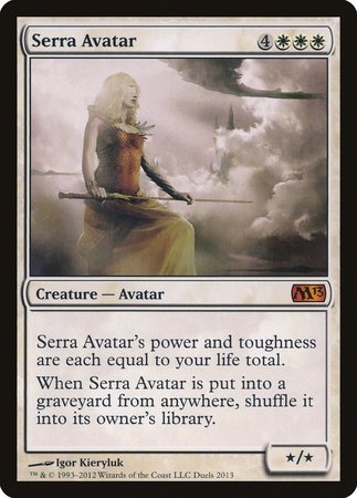 Serra Avatar [Duels of the Planeswalkers 2012 Promos ] | Event Horizon Hobbies CA