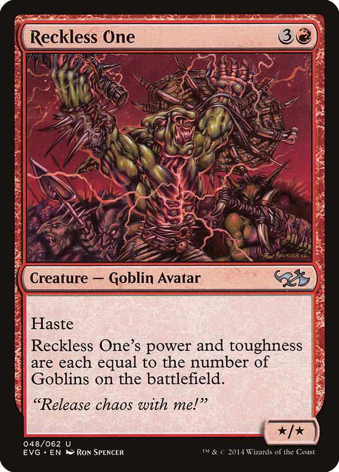 Reckless One (Elves vs. Goblins) [Duel Decks Anthology] | Event Horizon Hobbies CA