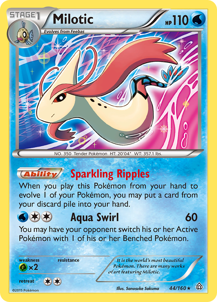 Milotic (44/160) [XY: Primal Clash] | Event Horizon Hobbies CA