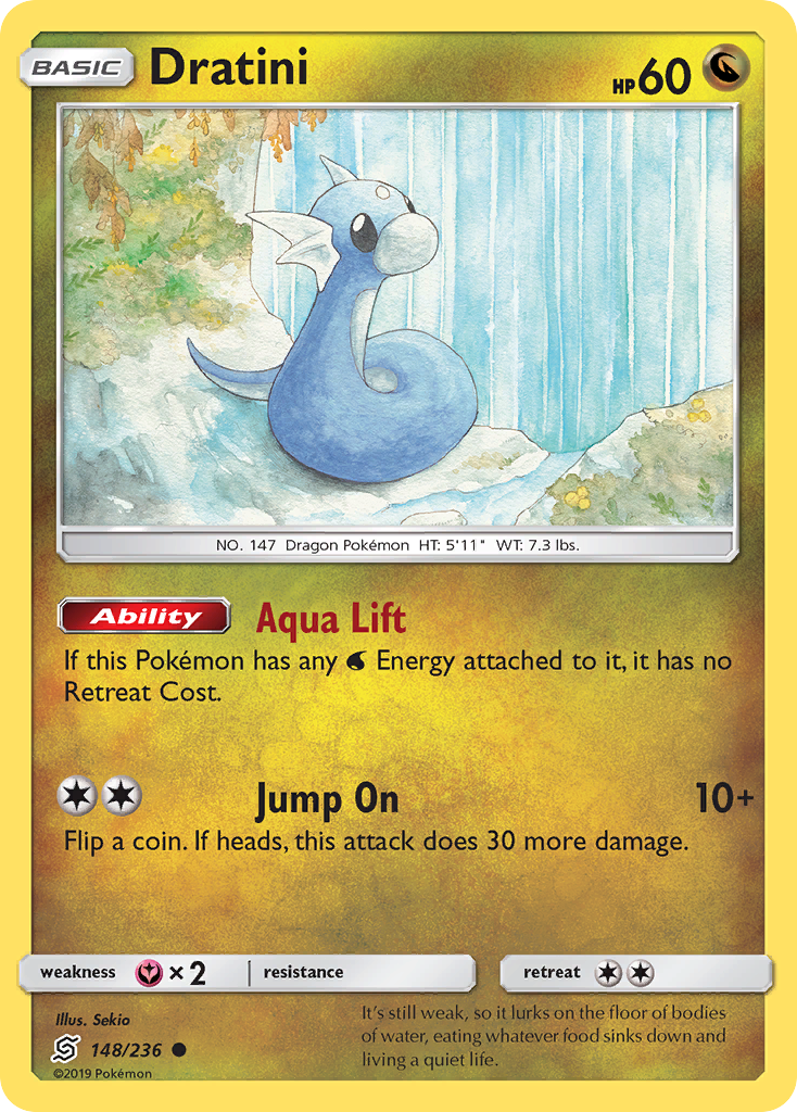 Dratini (148/236) [Sun & Moon: Unified Minds] | Event Horizon Hobbies CA