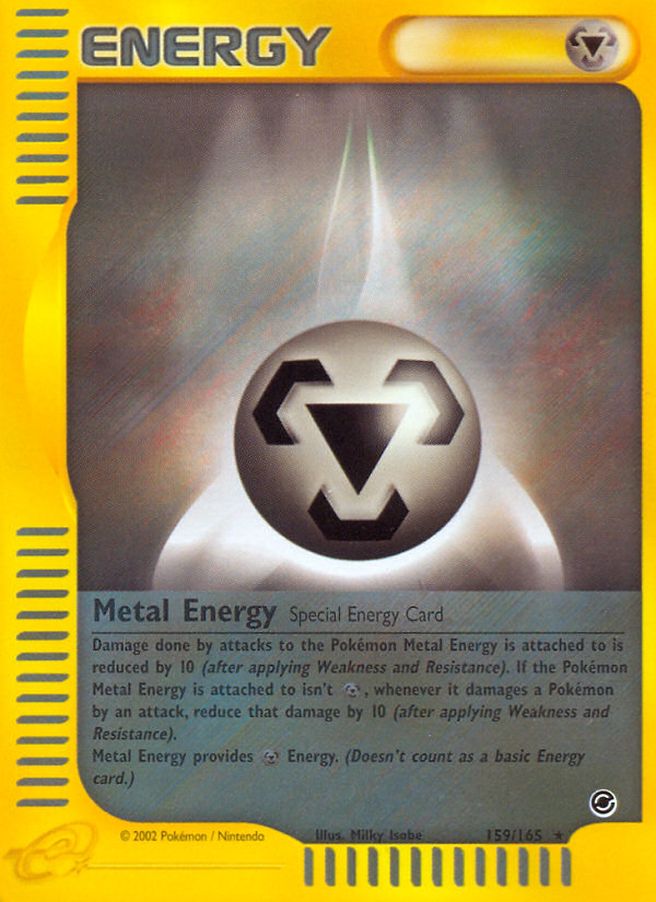 Metal Energy (159/165) [Expedition: Base Set] | Event Horizon Hobbies CA