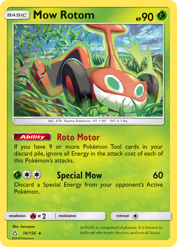 Mow Rotom (14/156) [Sun & Moon: Ultra Prism] | Event Horizon Hobbies CA