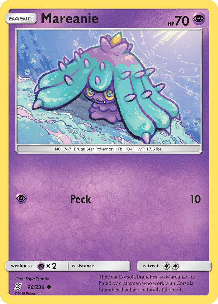 Mareanie (96/236) [Sun & Moon: Unified Minds] | Event Horizon Hobbies CA