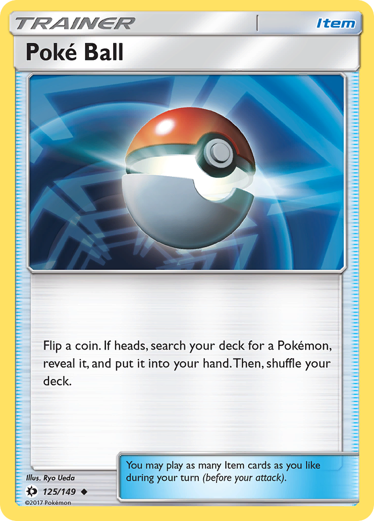 Poke Ball (125/149) [Sun & Moon: Base Set] | Event Horizon Hobbies CA