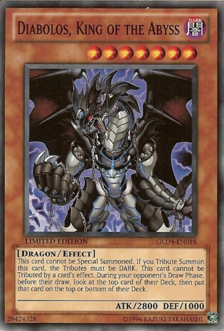 Diabolos, King of the Abyss [GLD4-EN018] Common | Event Horizon Hobbies CA