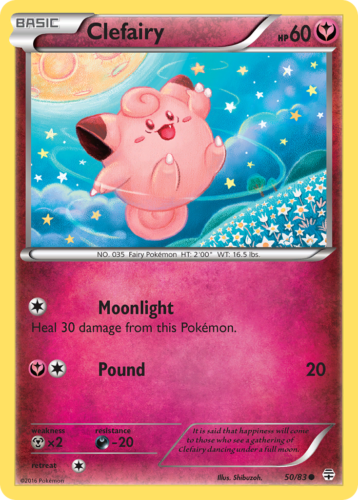 Clefairy (50/83) [XY: Generations] | Event Horizon Hobbies CA