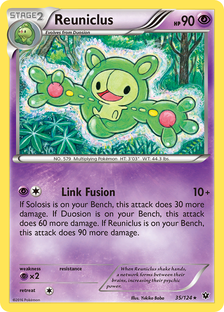 Reuniclus (35/124) [XY: Fates Collide] | Event Horizon Hobbies CA