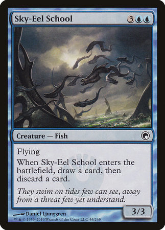 Sky-Eel School [Scars of Mirrodin] | Event Horizon Hobbies CA