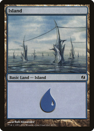 Island (41) [Duel Decks: Venser vs. Koth] | Event Horizon Hobbies CA