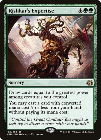 Rishkar's Expertise [Aether Revolt]