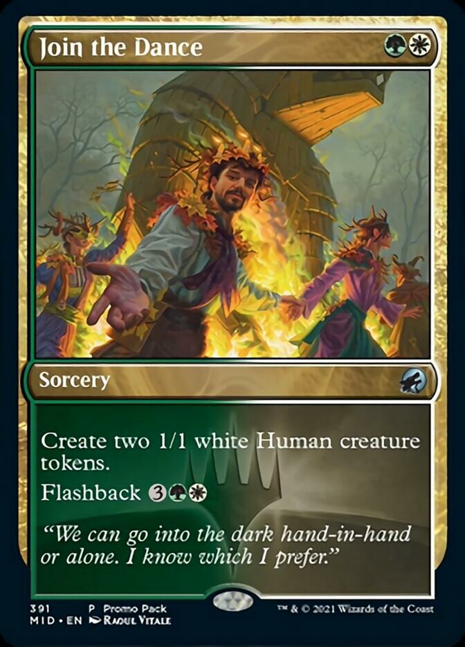 Join the Dance (Promo Pack) [Innistrad: Midnight Hunt Promos] | Event Horizon Hobbies CA