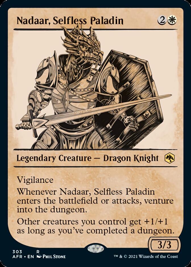 Nadaar, Selfless Paladin (Showcase) [Dungeons & Dragons: Adventures in the Forgotten Realms] | Event Horizon Hobbies CA