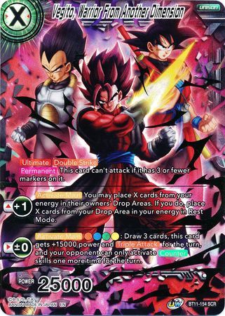 Vegito, Warrior From Another Dimension (BT11-154) [Vermilion Bloodline] | Event Horizon Hobbies CA