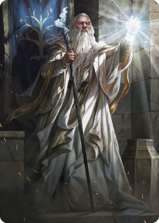 Gandalf the White Art Card [The Lord of the Rings: Tales of Middle-earth Art Series] | Event Horizon Hobbies CA