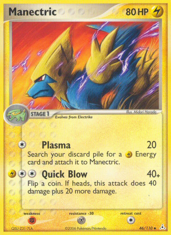 Manectric (46/110) [EX: Holon Phantoms] | Event Horizon Hobbies CA