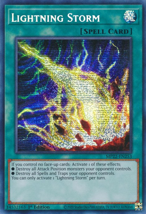 Lightning Storm [MP22-EN253] Prismatic Secret Rare | Event Horizon Hobbies CA