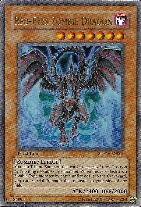 Red-Eyes Zombie Dragon [SDZW-EN001] Ultra Rare | Event Horizon Hobbies CA